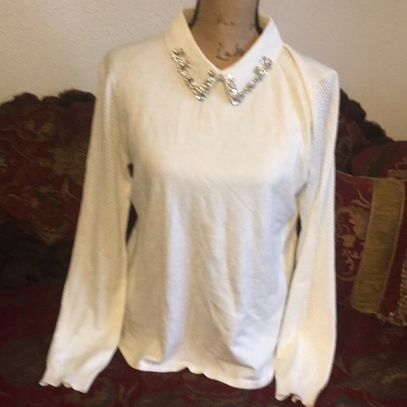 Belldini Cream Sweater - Picture 1 of 4